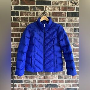 Lands’ End Womens Down Puffer Coat-Size S